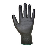 Guanti da lavoro spalmati in poliuretano con supporto in Nylon - Nero 2