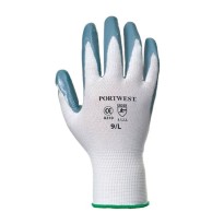Guanti da lavoro spalmati in Nitrile con supporto in Nylon e filo continuo