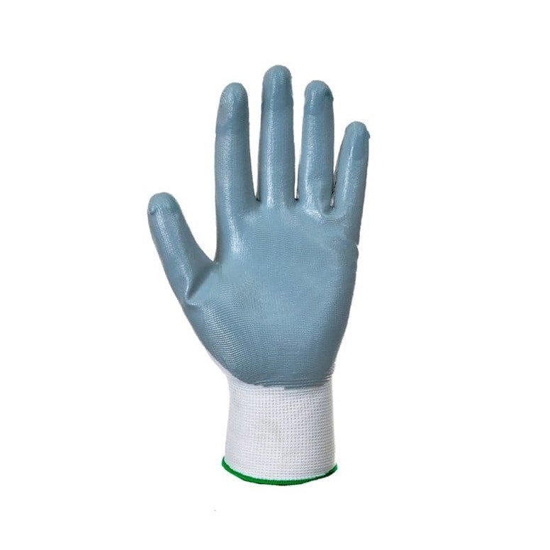 Guanti da lavoro spalmati in Nitrile con supporto in Nylon e filo continuo