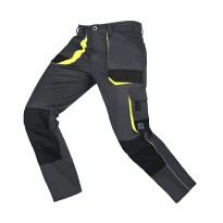 Pantaloni da lavoro Stretch LF Elasticizzati Multitasche Slim Fit invernali 2