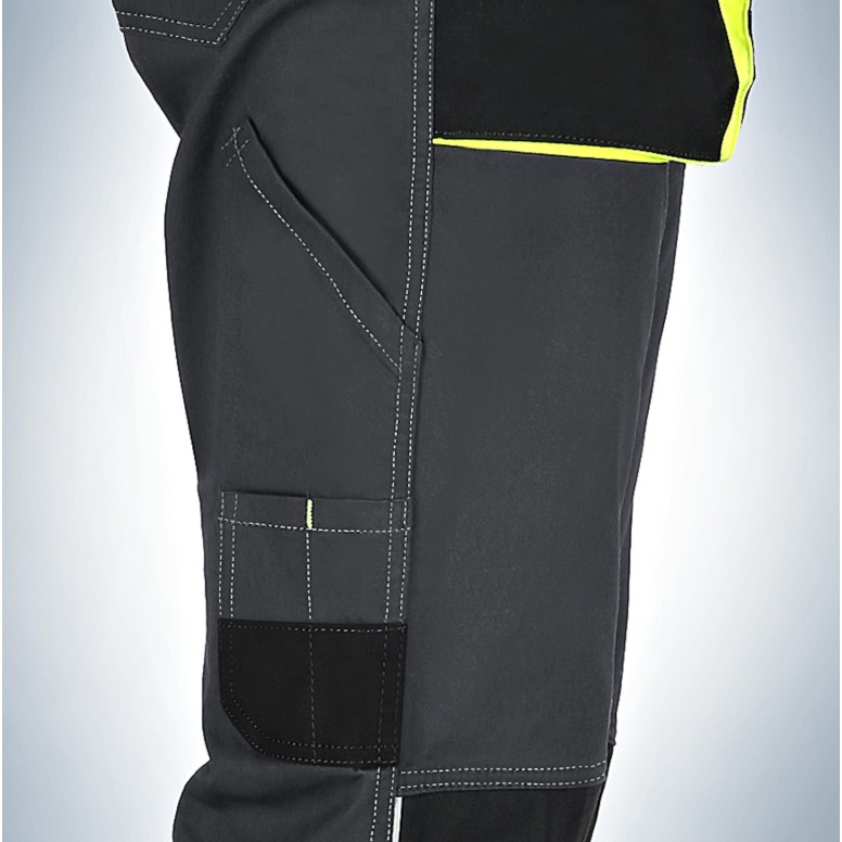 Pantaloni da lavoro Stretch LF Elasticizzati Multitasche Slim Fit invernali