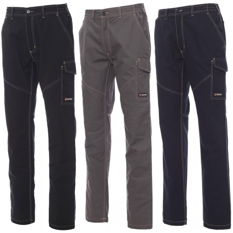 Pantaloni da lavoro Worker Summer Multitasche Estivi in Cotone - Payper