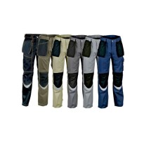 Pantaloni da Lavoro Multitasche Cofra Bricklayer
