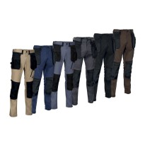 Pantaloni da Lavoro Multitasche Stretch Cofra Kudus
