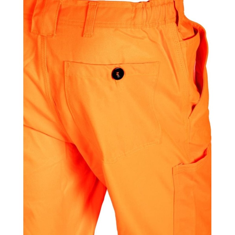 Pantaloni da lavoro Alta visibilità LF Multitasche Slim Fit invernali con  bande