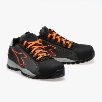 Scarpe antinfortunistiche GEOX - Diadora Glove Tech Low PRO S3 SRA HRO ESD Antracite grey / Orange