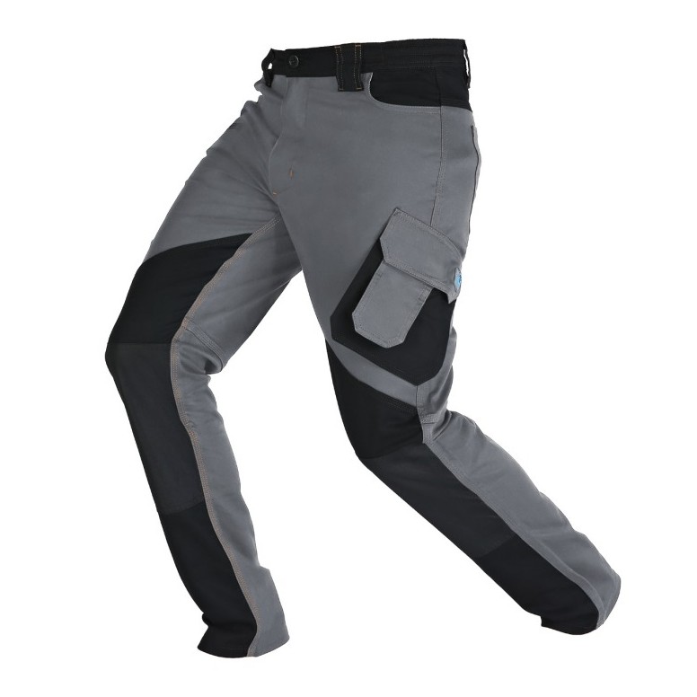 Pantaloni da lavoro Stretch Elasticizzati Multitasche Slim Fit
