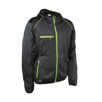 Giacca con Cappuccio da Lavoro Cofra Uchami con Interno in Pile 2