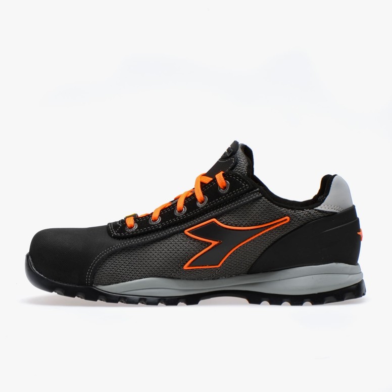 Scarpe antinfortunistiche GEOX - Diadora Glove Tech Low PRO S1P SRA HRO ESD Antracite grey / Orange