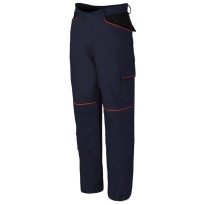 Pantaloni da lavoro leggeri antinfortunistica multitasche 100% cotone ISSA LINE 8930