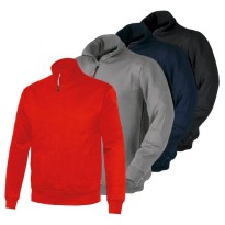 Felpa da lavoro con mezza zip Issa Line - 04820 Verena