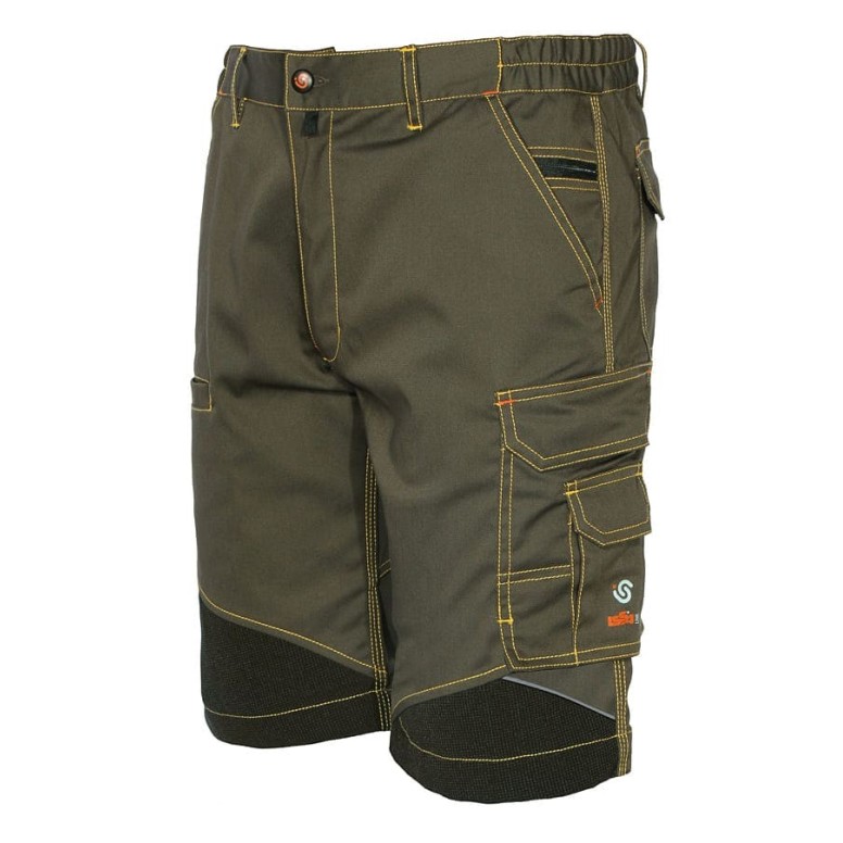 Bermuda Extreme ISSA Line Bicolore Multitasche Stretch 8834B